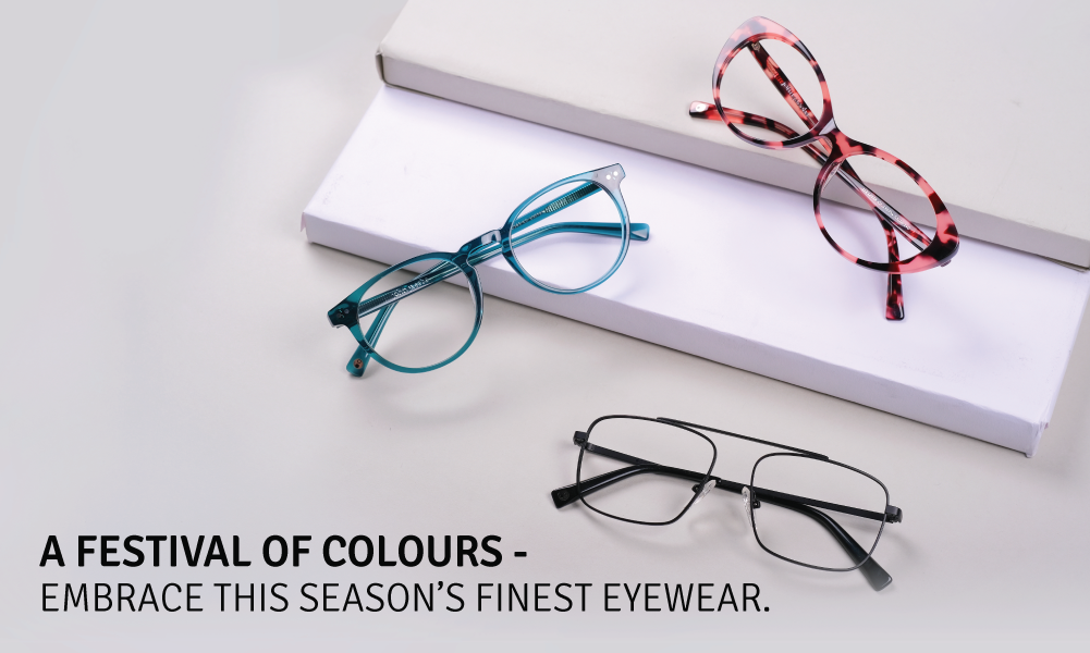 A Festival Of Colours - Embrace This Season’s Finest Eyewear.
