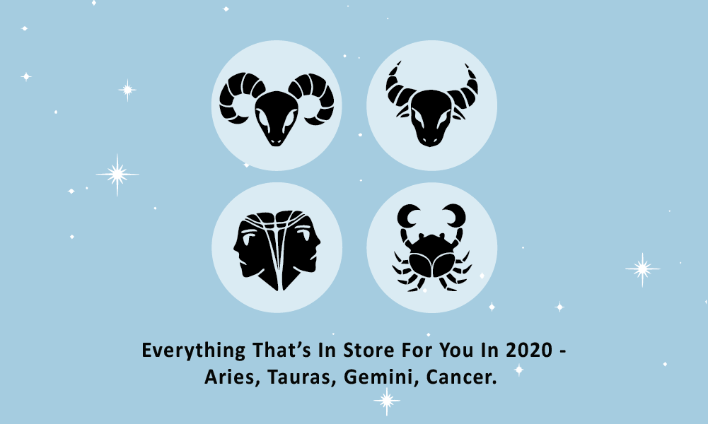Everything That’s In Store For You In 2020 - Aries, Tauras, Gemini, Cancer.