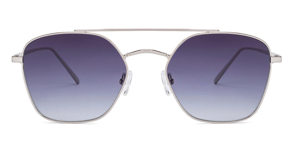 ！JJ！ John Jacobs Sunglasses JJ Tints S12471 Unisex Full Rim Supreme Steel